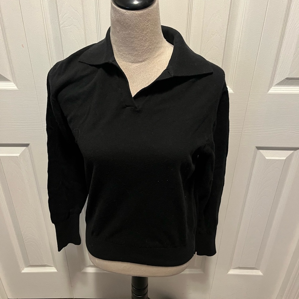 Cacharel size M Classic Black Women's Top